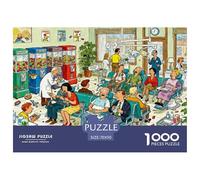 Salle d'attente du Dentiste Puzzle en Bois Imperméable Puzzles De 1000 Pièces pour Adultes Impossible Jeux Éducatifs