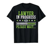 Salle d'audience du procureur T-Shirt Graphique avec Valeur, Homme, Noir, M