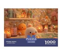 Salle de Bain Confortable Puzzle Adulte 1000 Défis (Niveau Avancé) L'Excellence du Challenge : Un Jeu Éducatif Et Stimulant pour Adultes Et Adolescents Dès 14 Ans 52x38cm/1000pcs