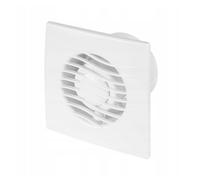 WZ100H Extracteur d’air très silencieux et puissant, basse consommation pour salle de bains avec capteur d’humidité et minuteur à roulement à billes - 100 mm