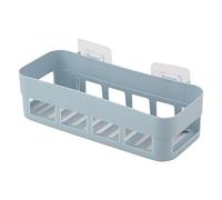 Salle de bain Panier de rangement étagère étagères gain de place Extra Montage mural Support mural panier avec bande Clé Rangement Stockage Pour Salle de Bain Chambre Cuisine Lotion Serviette