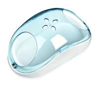 Salle de bain pour hamster - Enclos multifonctionnel, portable pour maintenir les habitudes de toilettage légères et bien rangées | Design durable pour intérieur et extérieur offrant une portabilité