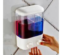 Salle de bains mural manuel distributeur de savon mousse liquide lotion shampooing gel douche bouteille