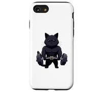 Salle de Musculation Jacked Black Cat Coque pour iPhone SE (2020) / 7/8