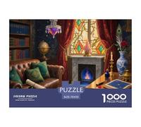 Salle de séjour1000 Piece Jigsaw Puzzle for Adults and Kids Educhational Games Style européenChallenging for Home Decoration Great Cadeau Idea70x50cm/1000pcs