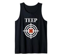 Salle de Sport Teep Target Bullseye Muay Thai Kick Boxing MMA Fighter Débardeur