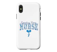 Salle d'opération enregistrée Salle d'urgence ou infirmière Coque pour iPhone X/XS