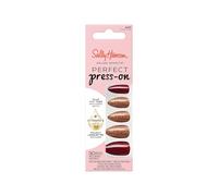 Sally Hansen Faux Ongles Salon Effects Perfect Press-On, 051 CINNA-SNAP, N'abîment pas vos Ongles Naturels, Manucure Rapide & Facile, Résultat Professionnel, Capsules Réutilisables.