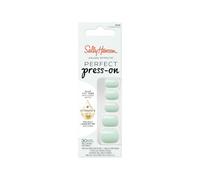 Sally Hansen Faux Ongles Salon Effects Perfect Press-On, 411 IN AMAZE-MINT, N'abîment pas vos Ongles Naturels, Manucure Rapide & Facile, Résultat Professionnel, Capsules Réutilisables.