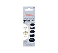 Sally Hansen Faux Ongles Salon Effects Perfect Press-On, 461 LUNAR ECLIPSE, N'abîment pas vos Ongles Naturels, Manucure Rapide & Facile, Résultat Professionnel, Capsules Réutilisables.