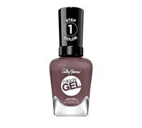 Sally Hansen Miracle Gel Vernis à ongles - Saddle Up - Sans éclats, très brillant, facile à appliquer, 14,7 ml
