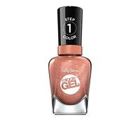 Sally Hansen - Vernis à ongles Miracle Gel - Effet Gel longue tenue - Sans lampe UV - Facile à enlever - 660 Terra Coppa 14,7 ml