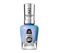 Sally Hansen Vernis à ongles Miracle Gel Galax-sea IV - Effet de couleur spécial - Pas besoin de lampe UV - 15 ml