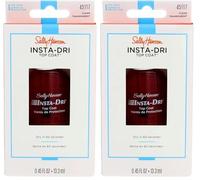 Sally Hansen - Vernis à Ongles - Top Coat Insta-Dri - 13.3 ml (Lot de 2)
