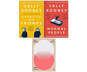 Sally Rooney 3 Books Collection Set ( Normal People, Conversations with Friends,Mr Salary)