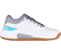 Salming Recoil Ultra Indoor Chaussures de handball en salle blanc/gris/bleu 1233075-0707, Pointure:37 1/3 EU