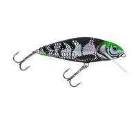 Salmo Perch Leurre flottant Holo Dark Green Head 8,0 cm