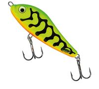 Salmo Rattlin Slider Floating 11 cm 45 g - Jerkbait per Lucci e persici, esche per Pesca a jerkbait, esche artificiali, wobbler, Colori: Green Tiger