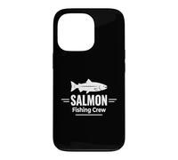 Salmon Fishing Crew River Hunter Coque pour iPhone 13 Pro