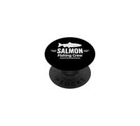 Salmon Fishing Crew River Hunter PopSockets PopGrip Adhésif