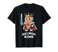 Salmon King Funny Citation Fish Salmon Lover T-Shirt