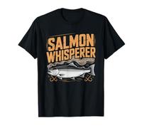 Salmon Whisperer Retro Smoked Fish BBQ Humor Identity Expert T-Shirt