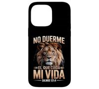 Salmos 12:14 - Que Dieu me prenne Soin de Christian Lion Coque pour iPhone 14 Pro Max