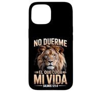 Salmos 12:14 - Que Dieu me prenne Soin de Christian Lion Coque pour iPhone 15