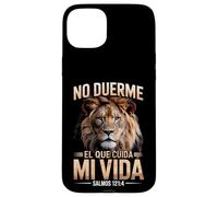 Salmos 12:14 - Que Dieu me prenne Soin de Christian Lion Coque pour iPhone 15 Plus