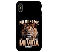 Salmos 12:14 - Que Dieu me prenne Soin de Christian Lion Coque pour iPhone X/XS