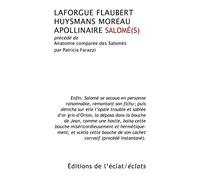 Salomé(s): Précédé(s) de Anatomie comparée des Salomé(s)