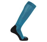 Salomon, 1 Paire de Chaussettes Hautes, Unisexes, QST, Polypropylène/Polyamide, Taille S (36-38), Bleu (Lyons Blue/Fjord Blue), LC1247700