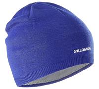 Salomon Active, Bonnet Unisexe, Idéal pour le Ski, le Snowboard, la Randonnée et la Course à Pied, Bleu, Taille Unique