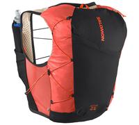 Salomon - Active Skin 12 Women Set Emerglow Black - M - Gilet Trail