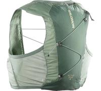 Salomon Active Skin 4 No Flasks, Poches Poitrine faciles à hydrater, Confort SensiFit de précision, Rangement sécurisé Compatible avec Le carquois personnalisé, Gilet Court pour Le Trail Running