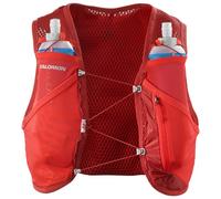 Salomon – Gilet d'hydratation Active Skin 4 – 4L – Rouge intense – Taille S