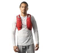 Salomon - Active Skin 4 Set Red Dahlia High Risk Red - M - Gilet Trail