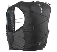 Salomon - Active Skin 8 Set Black Metal - S - Gilet Trail