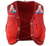 Salomon - Active Skin 8 Set - Gilet de running - S - red dahlia / high risk red