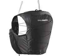 Salomon Active Skin 8 Set Unisexe Gilet d'Hydratation avec 2 bouteilles souples (500ml), Running, Course à Pied, Randonnée et Marche, Black, L