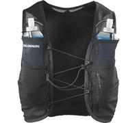 Salomon Adv Hydra Vest 4 Gilet d'hydratation Trail running Randonnée Vélo unisexe, Confort et stabilité, Accès rapide à l’hydratation, Simplicité, Noir, M