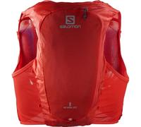 Salomon Adv Hydra Vest 8 Gilet d'hydratation Trail running Randonnée Vélo unisexe, Confort et stabilité, Accès rapide à l’hydratation, Simplicité, Rouge, S