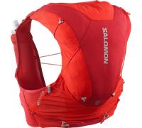 Salomon - Sac de running - Adv Skin 12 Set Flame Scarlet / Haute Red - Taille XL - Rouge Rouge XL