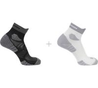 Salomon AERO ANKLE 2-PACK Chaussettes M Multicolore