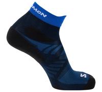 Salomon - Aero Ankle - Chaussettes de running - EU 36-38 - maritime blue / bluing / white