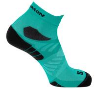Salomon - Aero Ankle - Chaussettes de running - EU 39-41 - dynasty green / waterfall