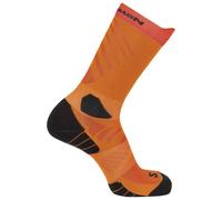 Salomon - Aero Crew - Chaussettes de running - EU 39-41 - red orange / turmeric