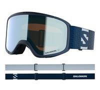 Salomon AKSIUM 2.0 S Masque, Masque Ski Anti-buée Unisexe pour Trail Running et Aventures en Montagne, Dress Blue/L.Blue