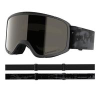 Salomon AKSIUM 2.0 S Masque, Masque Ski Anti-buée Unisexe pour Trail Running et Aventures en Montagne, Black Tie D/Noir