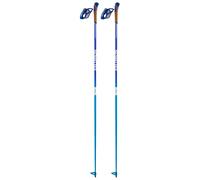 Salomon - Bâtons de ski de fond - S/Lab Click Jr - Taille Enfant 120 cm - Bleu Bleu 120 cm
